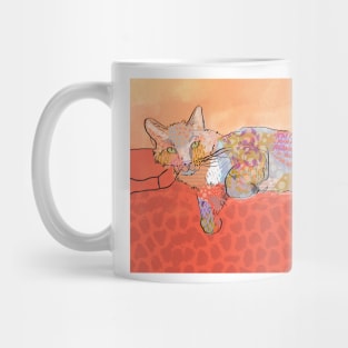 Colorful Cat Collage Mug